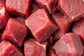 Diced beef