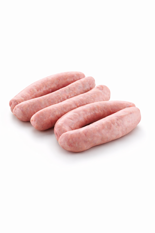 Tasmanian pork and Apple sausage