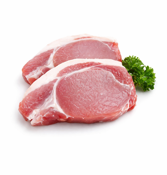 Pork striploin steaks